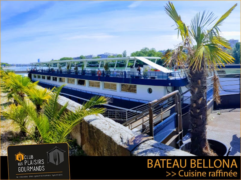 Jeudi 10 Juin : 27ème déjeuner du Club au restaurant Bateau Bellona [Club Les Plaisirs Gourmands]