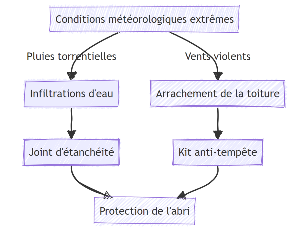 l'objectif des "indispensables" : la protection de son abri de jardin et de ce qu'il contient