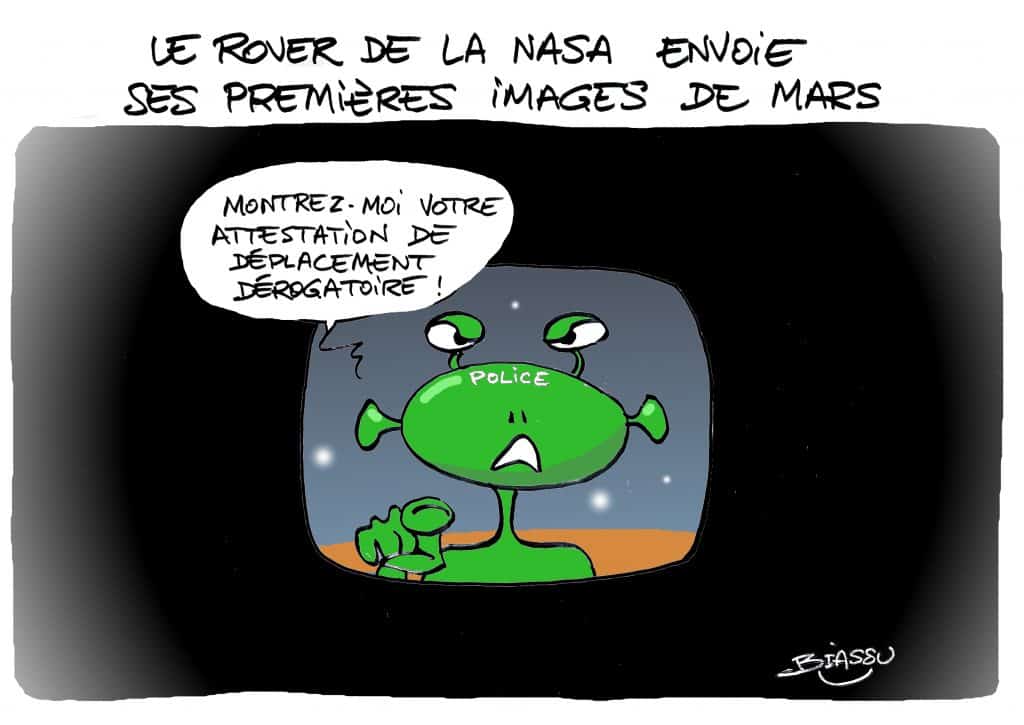 Bienvenue sur Mars !