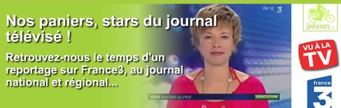 Nos paniers star du journal télévisé FR3